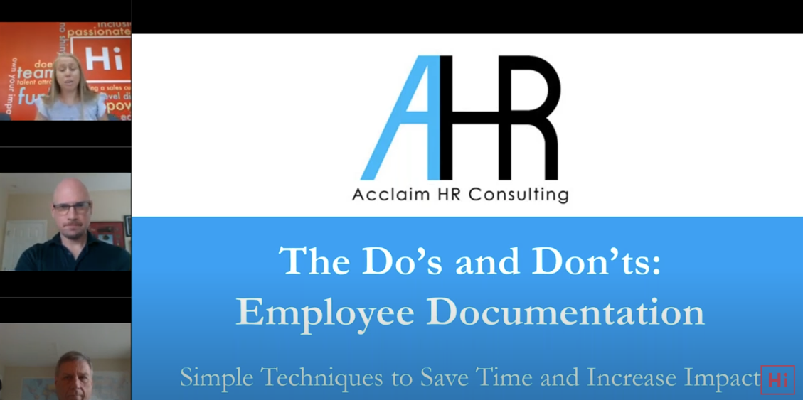 The Do’s and Don’ts of Employee Documentation